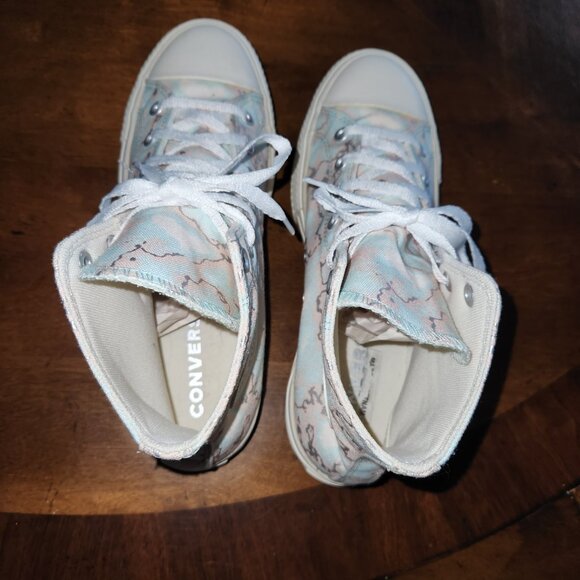 Converse Chuck Taylor Lift Platform 'Marble', Women's 9.5 - Picture 9 of 10